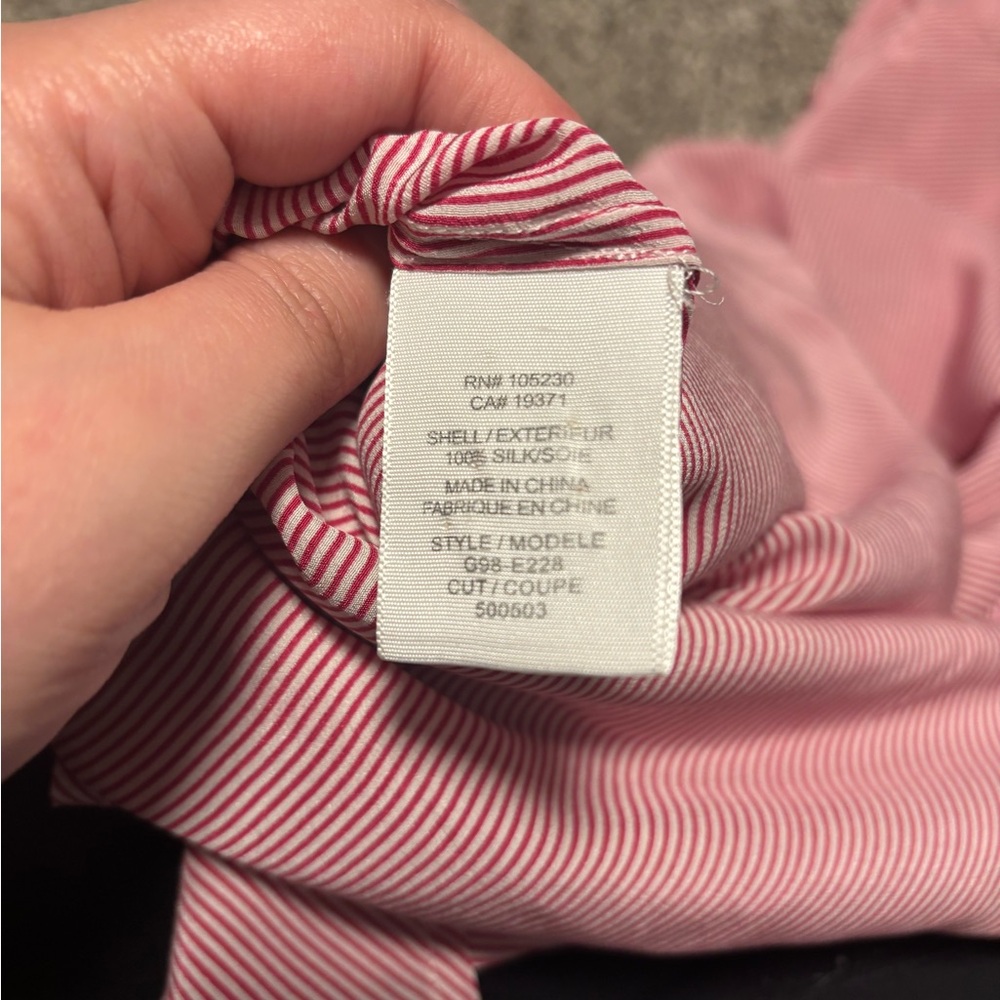 Equipment Rose Button-Down Blouse - image 4